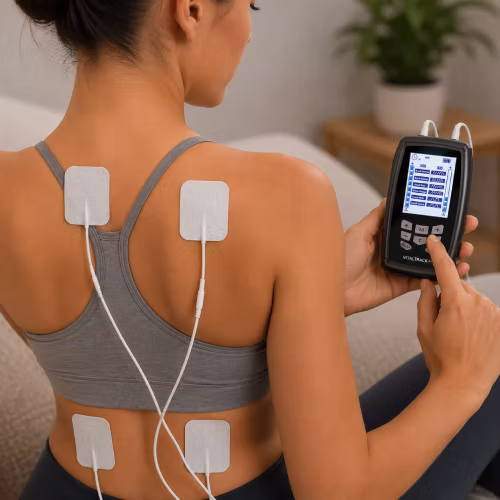 Vitaltrack TENS machine product and everyday use